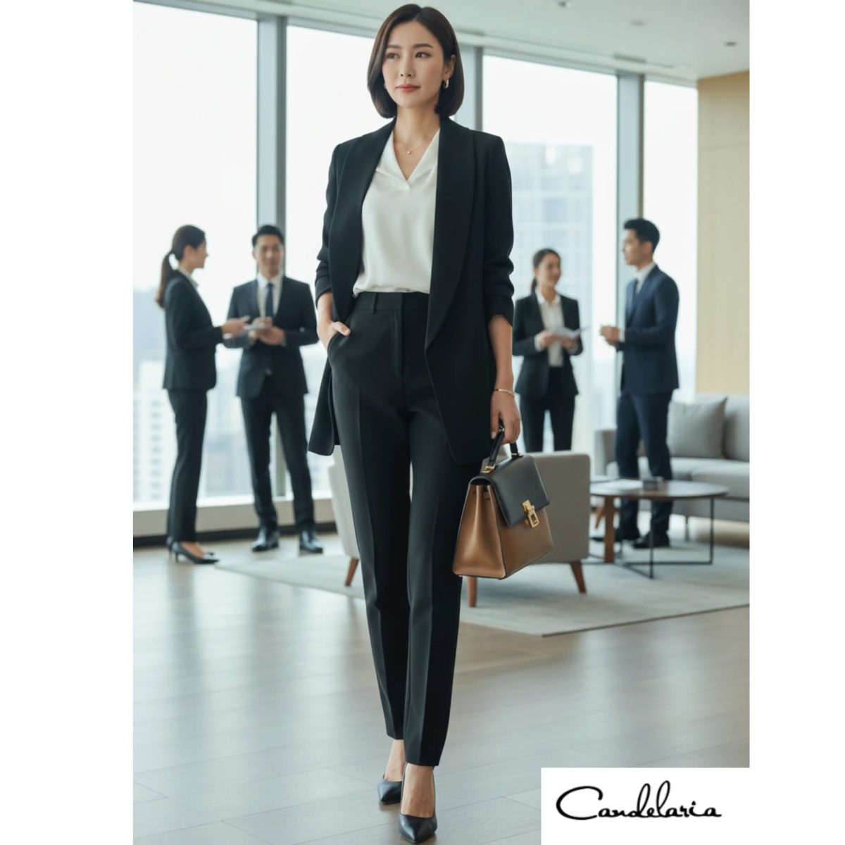 Blazer largo formal