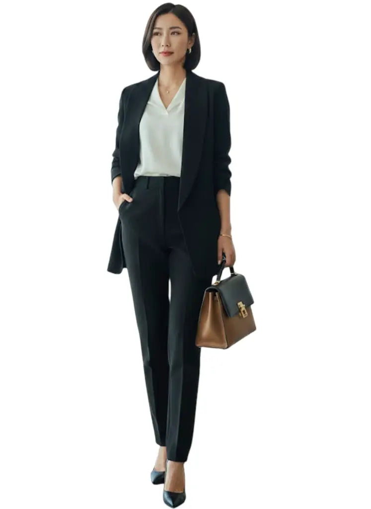 Blazer largo formal