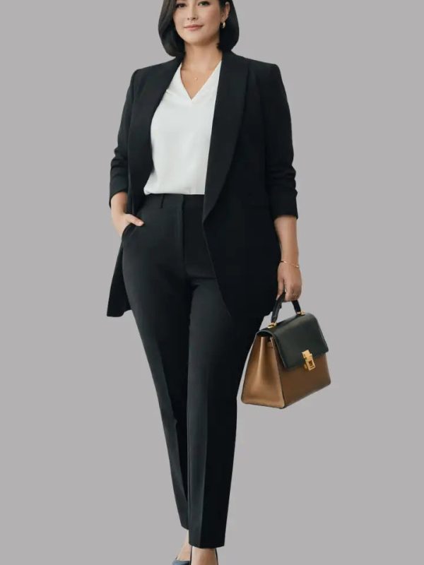 Blazer plus para mujer