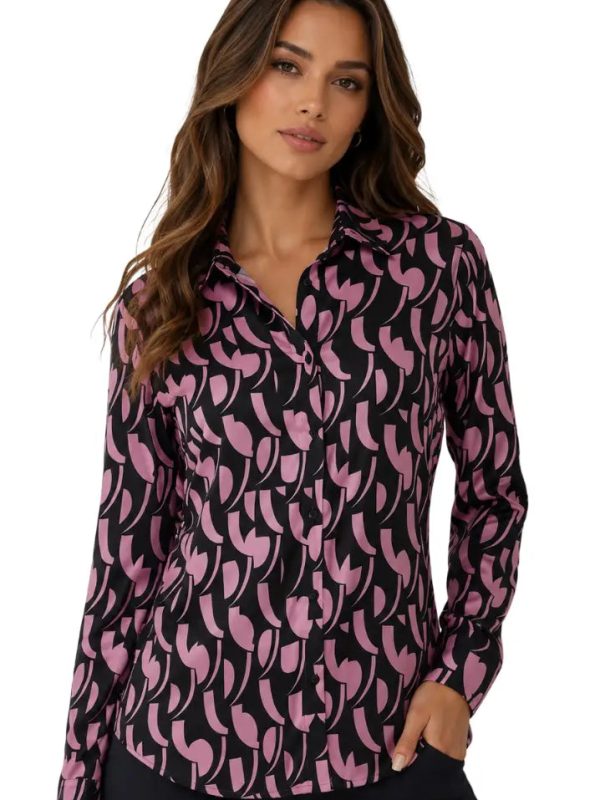 Blusa casual cómoda y moderna