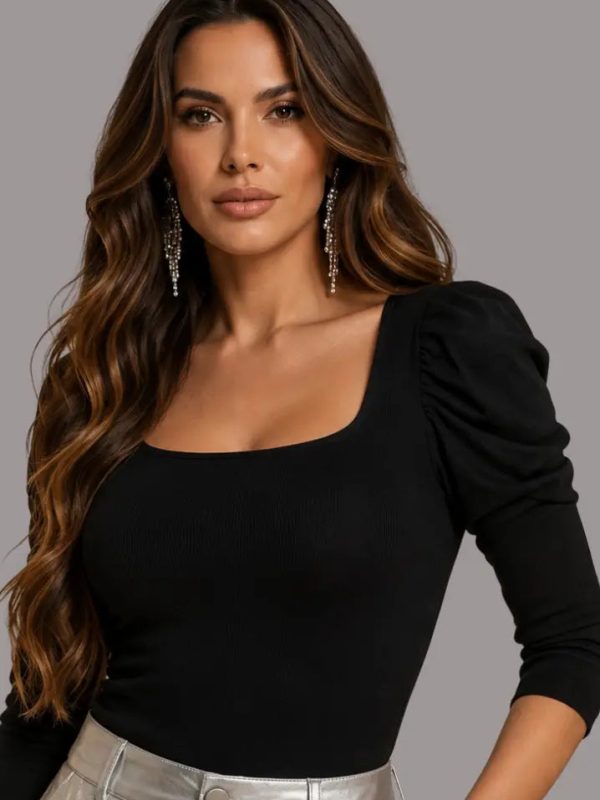 Blusa casual mujer relajada