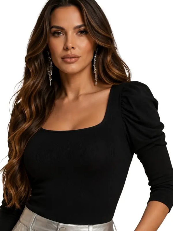 Blusa casual mujer relajada