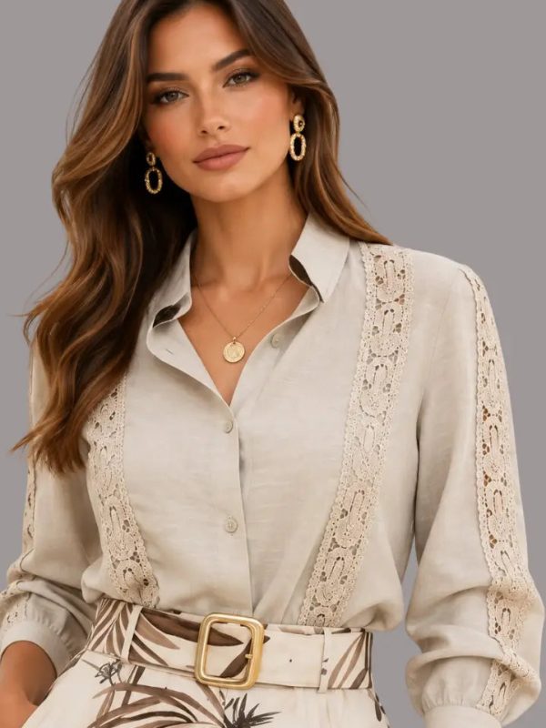 Blusa casual para clima cálido mujer