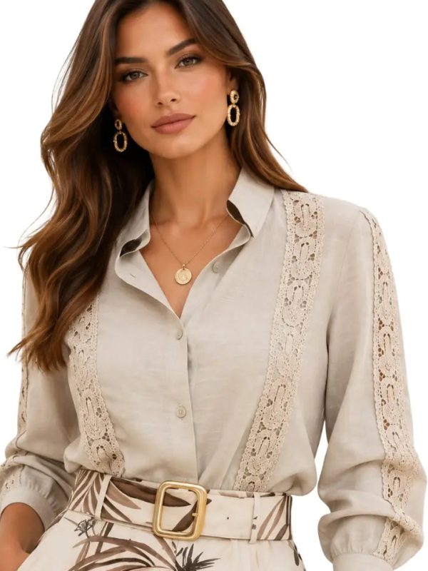 Blusa casual para clima cálido mujer