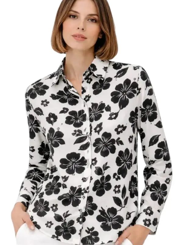 Blusa para mujer cuello redondo