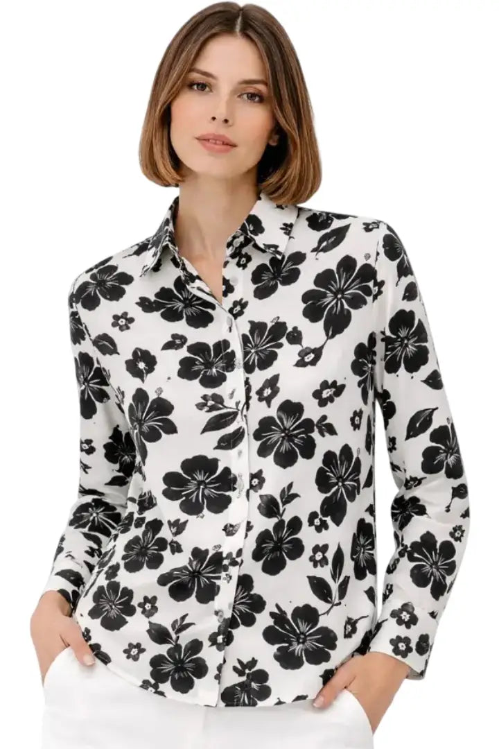 Blusa para mujer cuello redondo