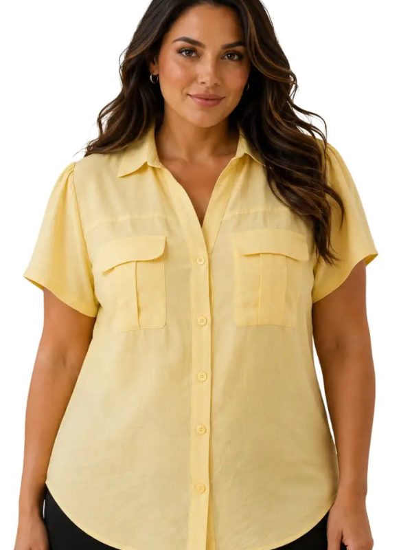 Blusa curvy fresca para planes diurnos