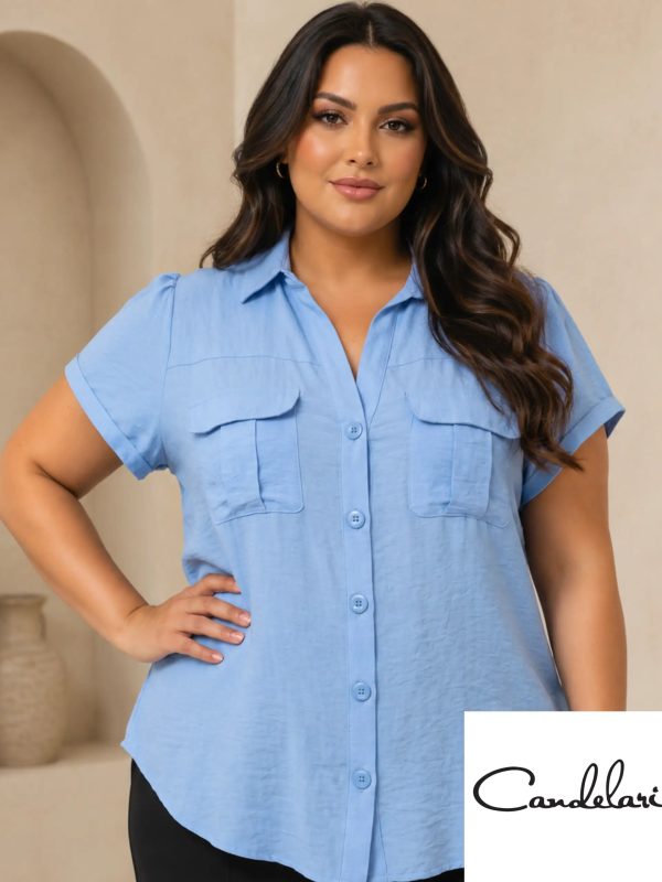 Blusa curvy fresca para planes diurnos