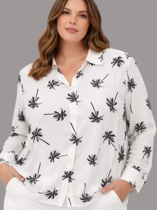 Blusa curvy mujer verano