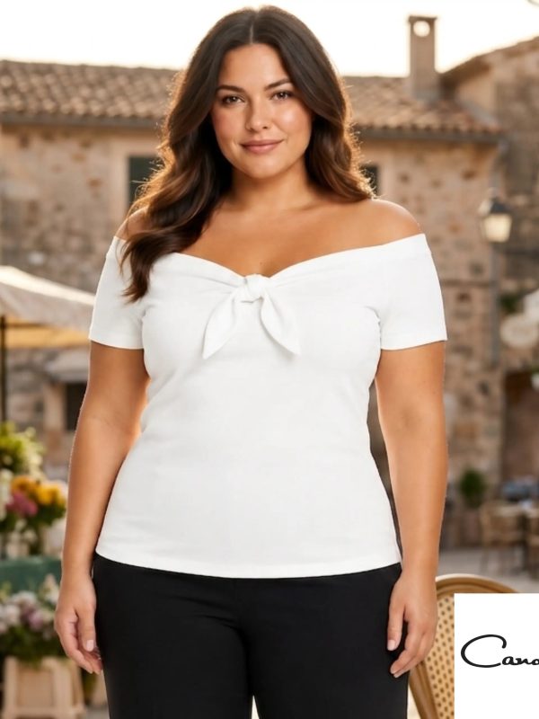 Blusa curvy para salidas diarias