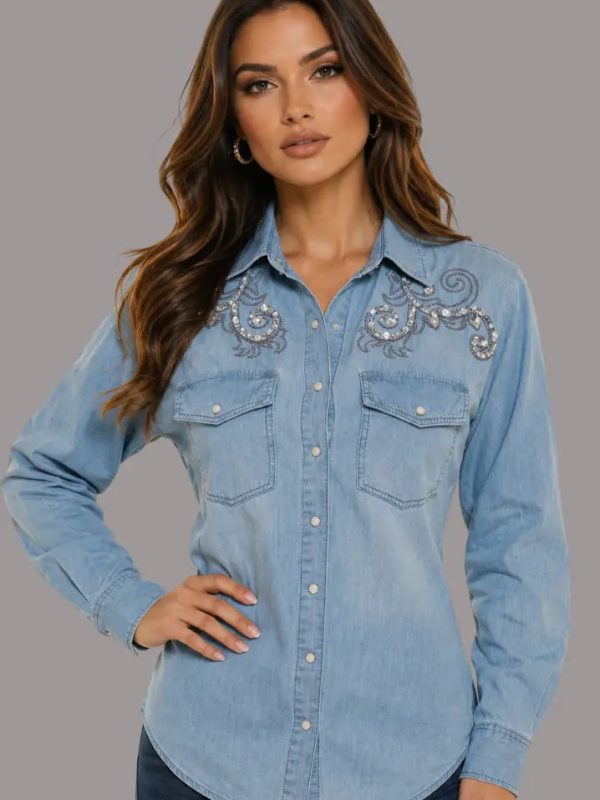 Blusa de jeans