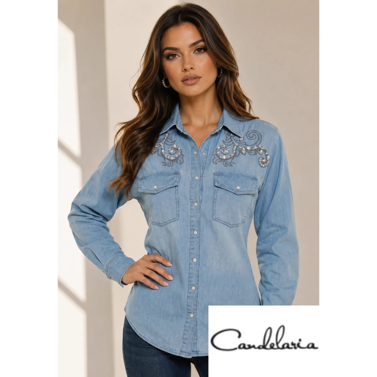 Blusa de jeans