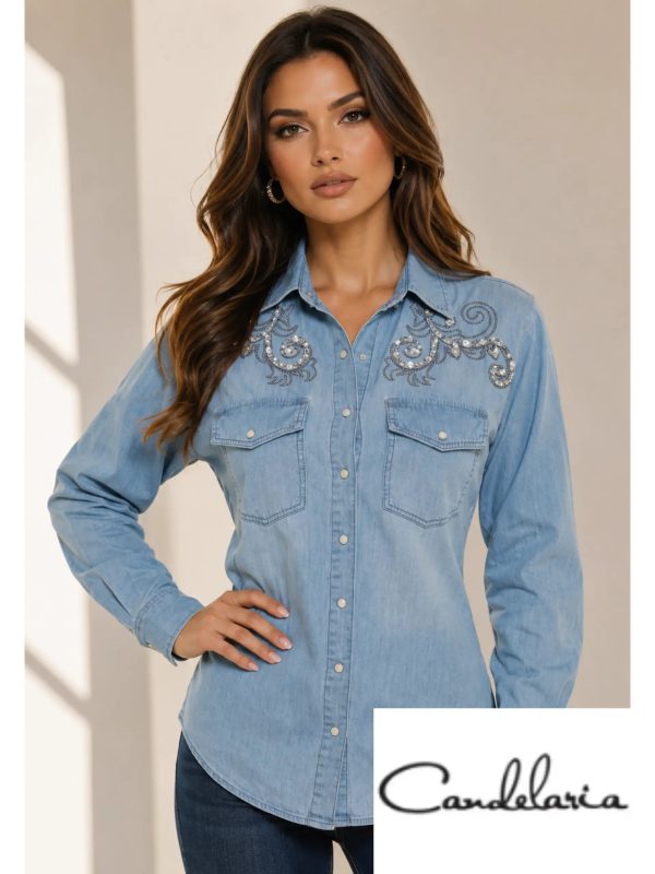 Blusa de jeans