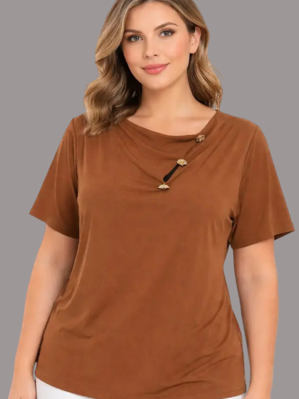 Blusa elegantes talla plus