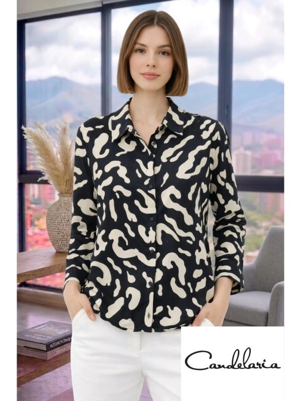 Blusa para mujer estampada
