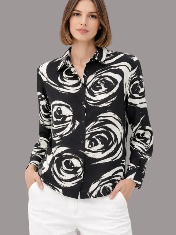 Blusa elegante estilo sofisticado