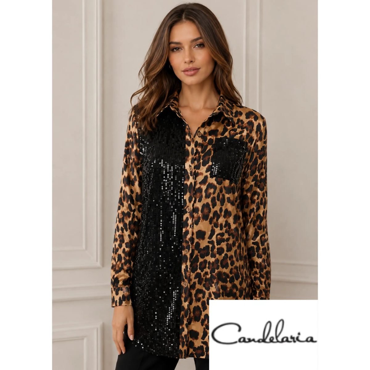 Blusa para almuerzo elegante