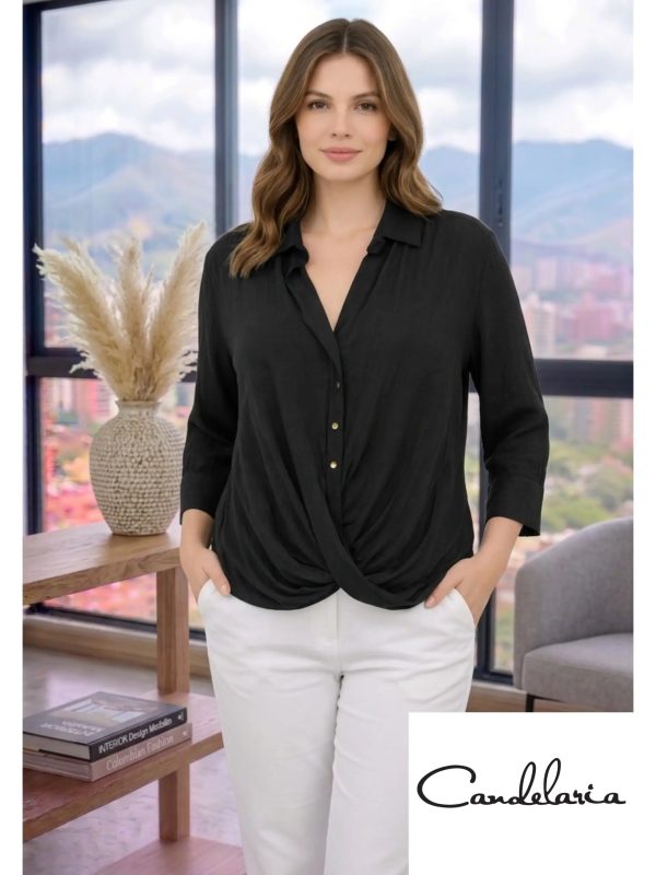 Blusa para cenas especiales talla grande
