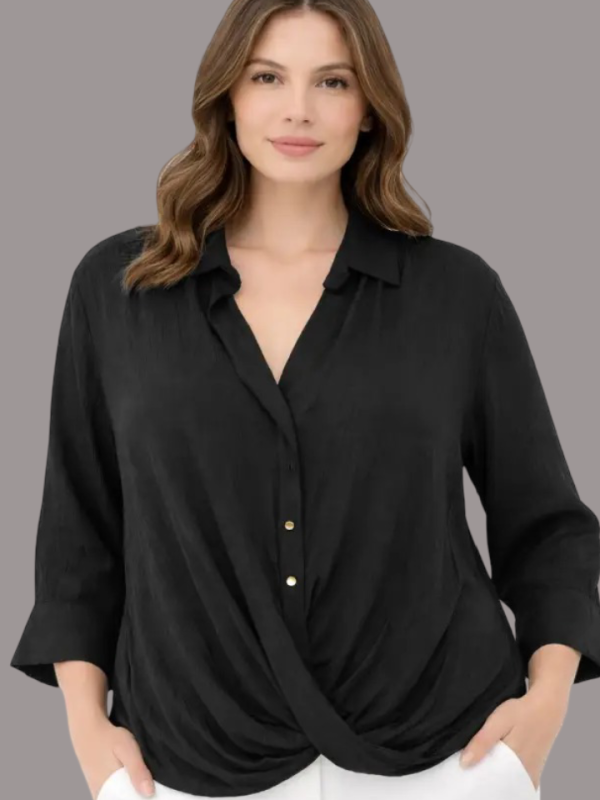Blusa para cenas especiales talla grande