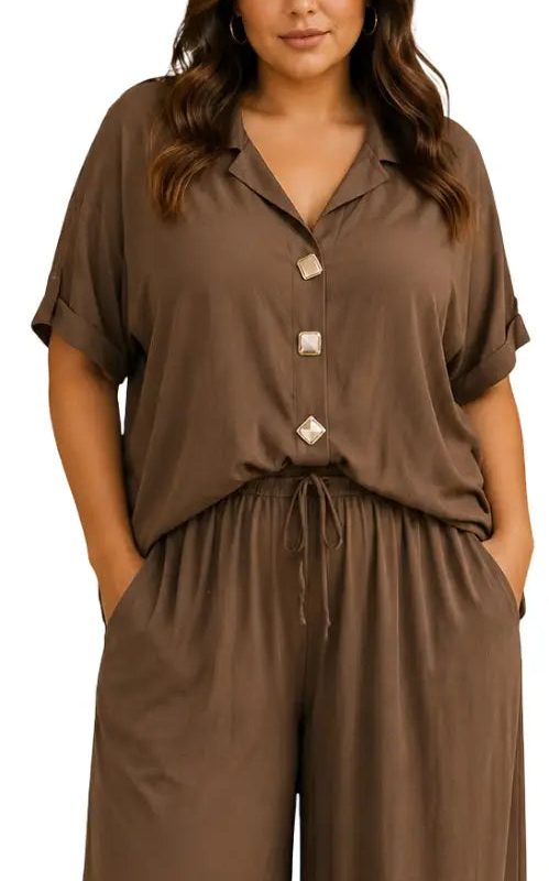 Blusa para clima cálido curvy