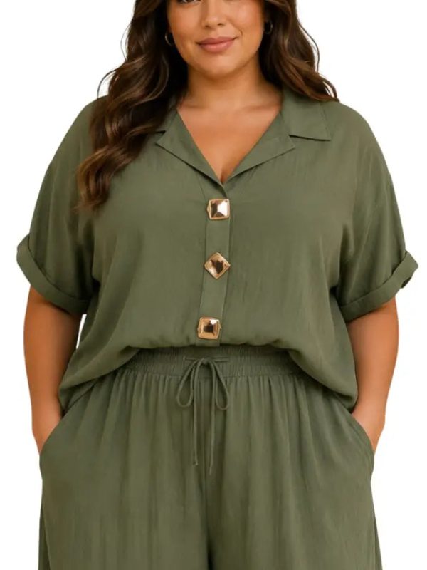Blusa para clima cálido curvy