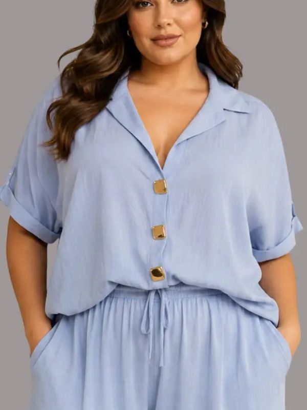 Blusa para clima cálido curvy