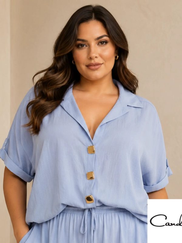 Blusa para clima cálido curvy