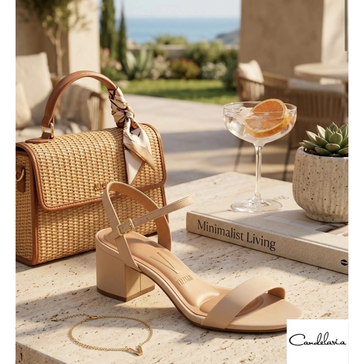 Sandalia casual estilo urbano