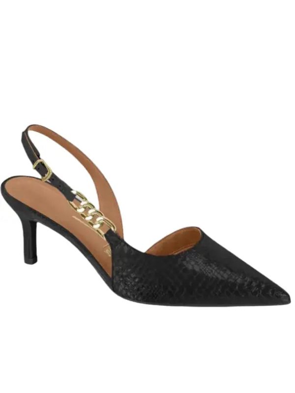 Stiletto casual verniz