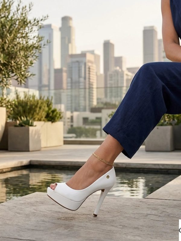 Sandalia casual pelica