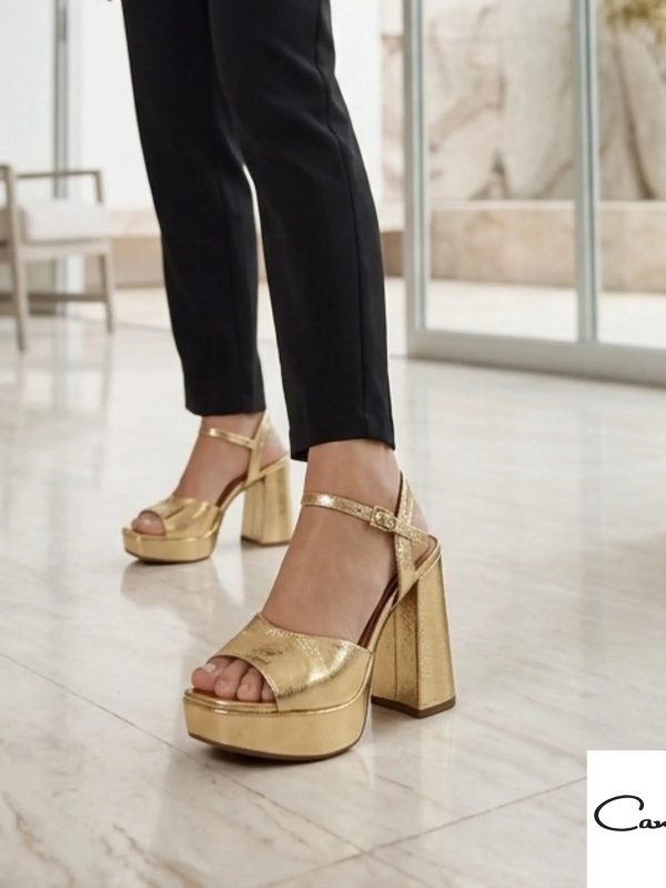 Sandalia elegante de moda