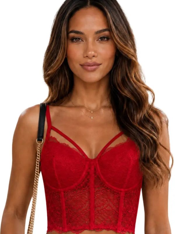 Crop top casual para mujer