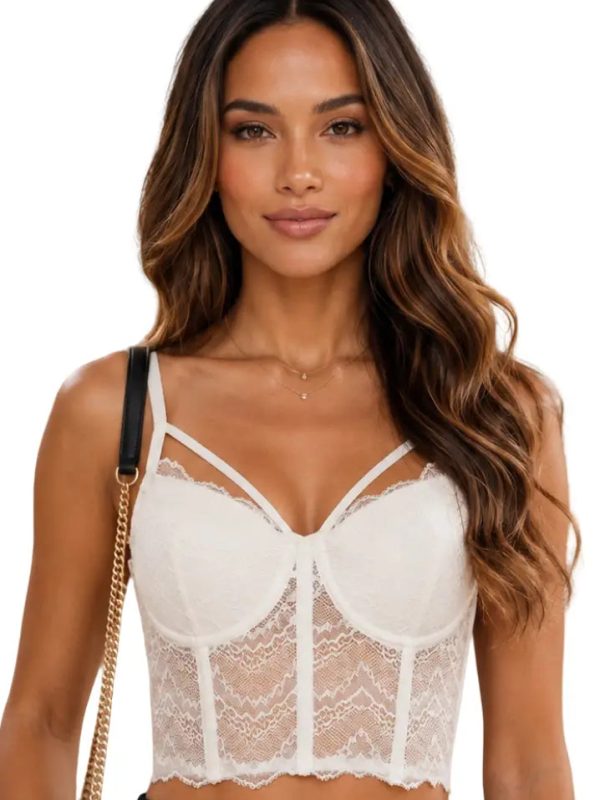 Crop top casual para mujer