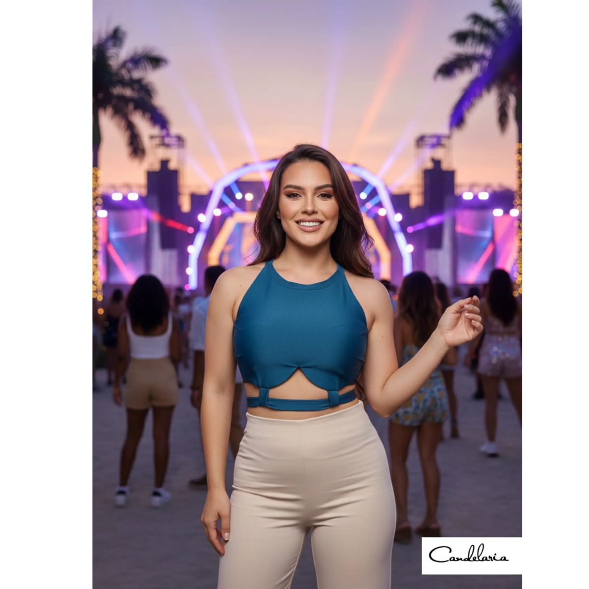 Crop top moderno