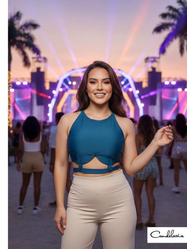 Crop top moderno