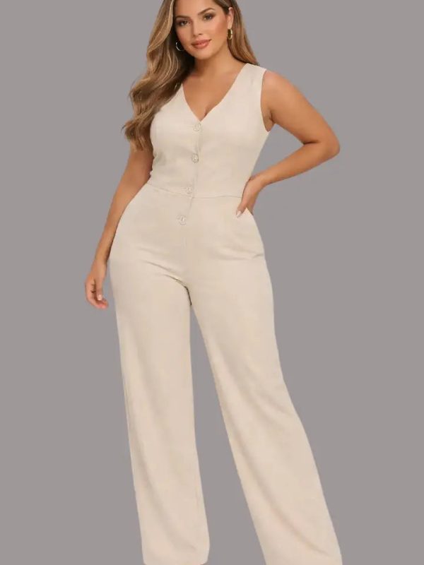 Enterizo plus con botones