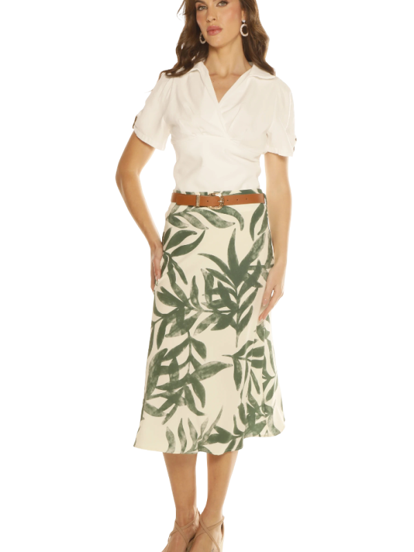 Falda casual femenina