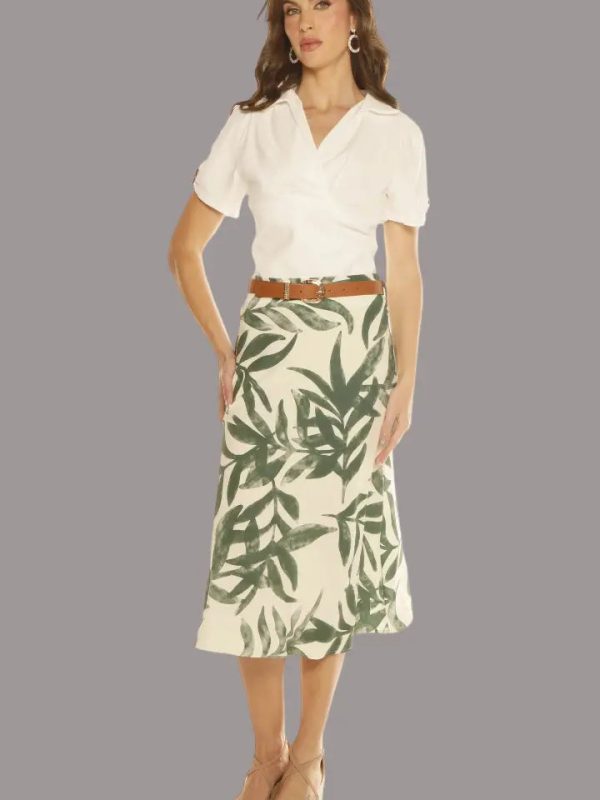 Falda casual femenina