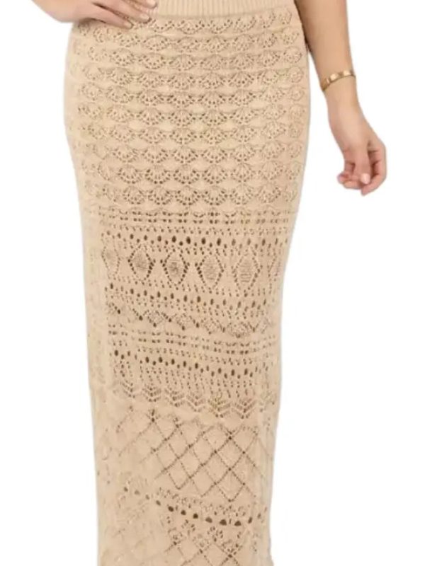 Falda larga playera