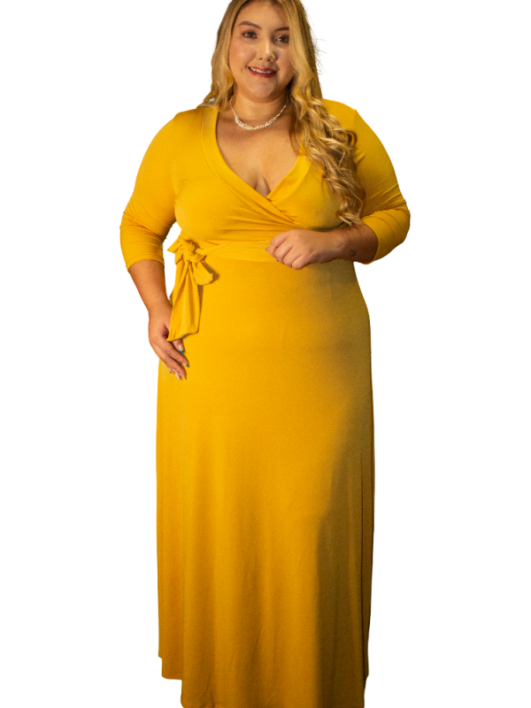 Vestido plus de moda