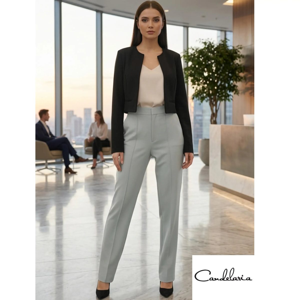 Pantalon bota recta