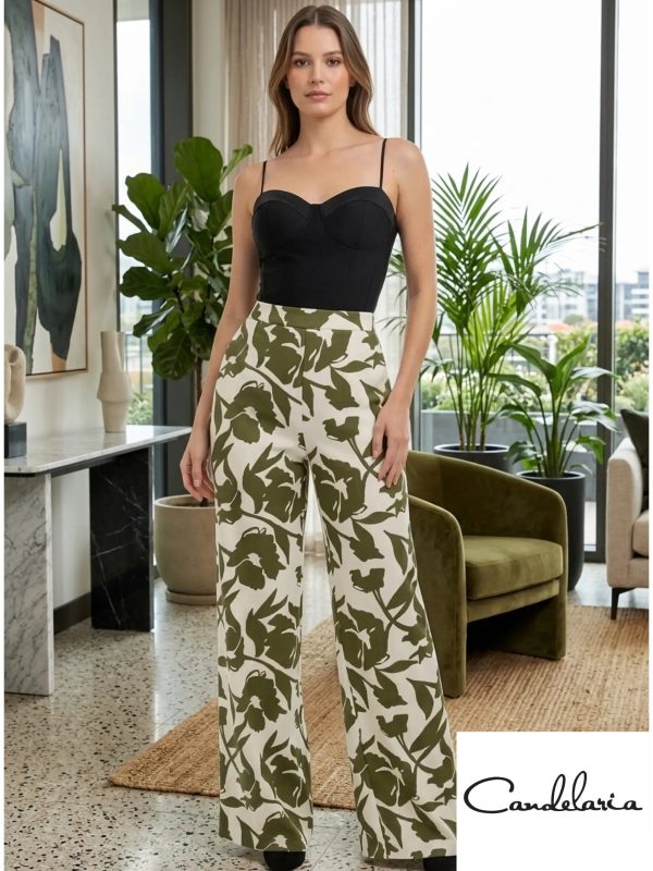 Pantalón casual acabado moderno