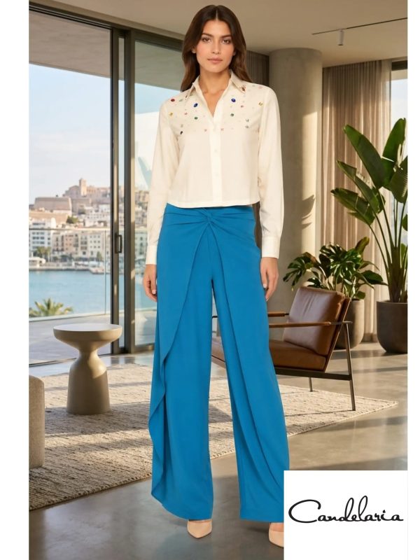 Pantalón casual corte actual