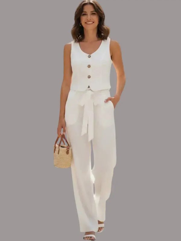 Pantalón casual fácil de usar