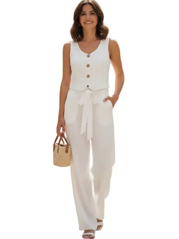 Pantalón casual fácil de usar