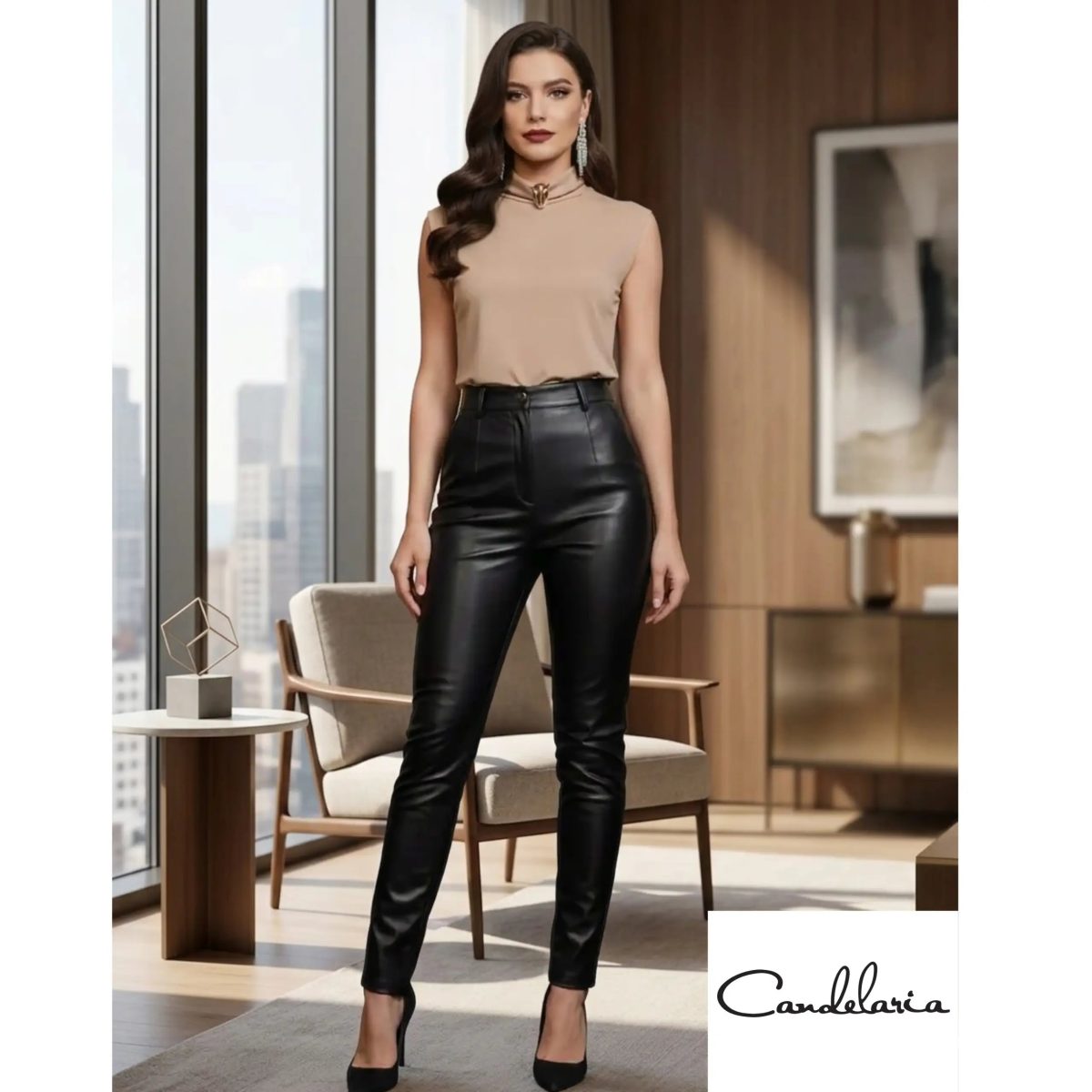 Pantalón casual femenino