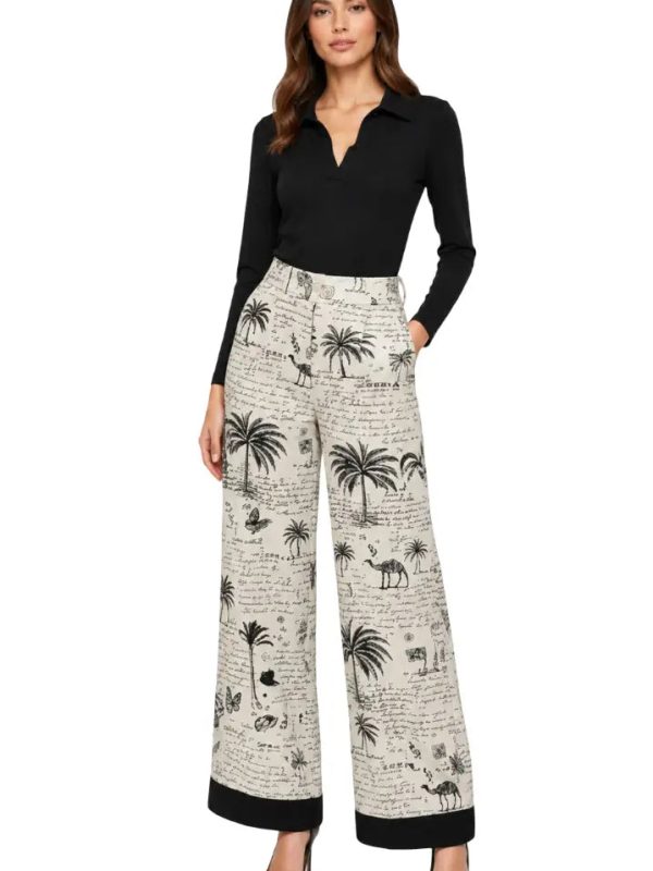 Pantalón casual mujer outfit moderno