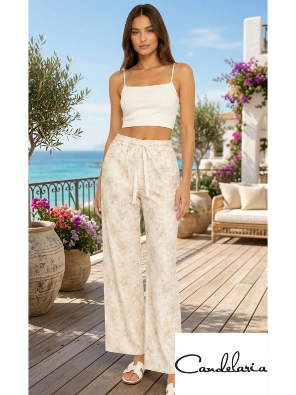 Pantalón floral