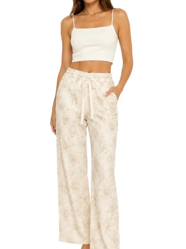 Pantalón floral