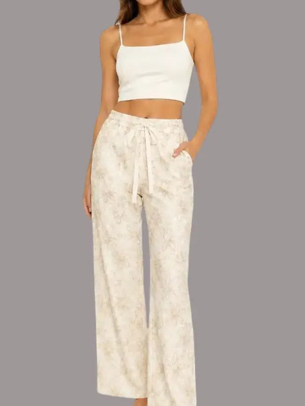 Pantalón floral